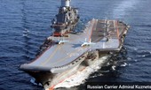 Nga học Trung Quốc cải tạo tàu sân bay Đô đốc Kuznetsov có biệt danh 'ống khói'?