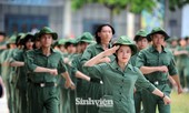 Gần 600 sinh viên dự hội thao ngoại khoá huấn luyện