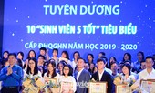 199 “Sinh viên 5 tốt” cấp ĐHQG Hà Nội được tuyên dương
