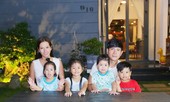 Quách Thành Danh tự cắt tóc cho con và chế mũ chống dịch từ miếng nhựa
