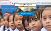 Hơn 82.000 lượt đăng ký trực tuyến trong ngày đầu tuyển sinh vào lớp 1 Hà Nội