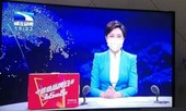Toàn bộ MC, phóng viên ở 'ổ dịch' Vũ Hán phải đeo khẩu trang làm việc