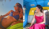 Minh Tú nóng 'bỏng mắt' với bikini, Huyền My gợi cảm trên đất Thái