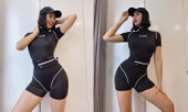 Ngày cách ly thứ 4: Ngọc Hân bất ngờ 'đổi gió' với style hầm hố, sexy làm fans 'đổ rạp'