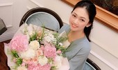 Ngày cách ly thứ 7: Ở nhà 'béo mầm' vì COVID, Á hậu Thanh Tú bị nhầm lại có bầu