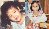 H'Hen Niê, Khánh Vân khoe ảnh hồi bé, đẹp từ 'trứng nước'