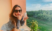 Minh Tú biến khu cách ly thành nơi sống ảo đẹp lung linh như resort
