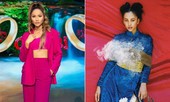 H'Hen Niê khoe eo thon nóng bỏng, Tiểu Vy mặc áo dài cách tân khoe thần thái cực 'ma mị'