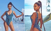 Mỹ nhân có da nâu giống H'Hen Niê cùng body bốc lửa đăng quang HH Hoà bình Thái Lan