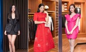 Mai Phương Thúy, Đỗ Mỹ Linh khoe chân dài 'cực phẩm' tới mừng Ngọc Hân lên chức bà chủ