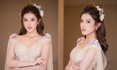 Tái xuất sàn catwalk, Á hậu Huyền My gây thương nhớ với váy công chúa gợi cảm