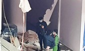 Mảng bê tông đè bẹp xe xúc, một người chết ở Quảng trường Lâm Viên