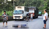 Xe máy lọt gầm xe đầu kéo trên đèo Bảo Lộc, 1 người tử vong