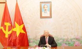 Tổng Bí thư, Chủ tịch nước Nguyễn Phú Trọng điện đàm với Thủ tướng Campuchia