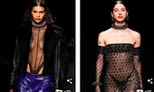 Người mẫu khoe trọn vòng 1 trên sàn catwalk