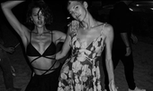 Chân dài Victoria's Secret mặc sexy 'tiệc tùng' khi cách ly