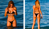 Mỹ nhân áo tắm Kimberley Garner đẹp như mộng trên biển