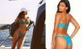 Kelly Gale 'nóng rực' với áo tắm 2 mảnh nhỏ xíu