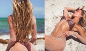 Mẫu nội y 9x Cindy Prado 'thiêu đốt' mùa hè với bộ ảnh 'nóng rực'