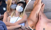 Con gái siêu mẫu 19 tuổi của Cindy Crawford khoe hình xăm đôi với người đẹp đồng tính