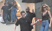 Cậu cả nhà Beckham chăm sóc vị hôn thê trên phố, lần đầu xuất hiện sau tin đồn cưới bí mật