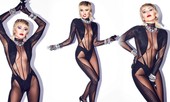 'Gái hư' Miley Cyrus tung ảnh kiệm vải táo bạo 'nóng mắt'