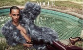'Siêu mẫu nóng bỏng nhất nước Mỹ' chụp ngực trần trên Vogue