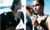 'Thiên thần nội y' Taylor Hill thần thái đỉnh cao, đẹp ngất ngây trên tạp chí