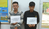 2 thanh niên dùng xe máy chở người xuất cảnh trái phép
