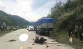 Va chạm với ô tô tải trên đèo Lò Xo, hai vợ chồng người Đức thương vong