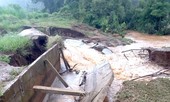 Công trình thuỷ lợi 77 tỷ đồng ở Gia Lai vừa sửa lại hỏng do... mưa