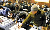 Bắt đầu khảo tuyển ông đồ Văn Miếu