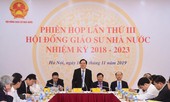 Lý lịch khoa học lãnh đạo Hội đồng Giáo sư Nhà nước: Có nên công khai toàn bộ?