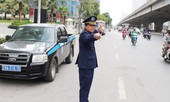 Thanh tra lập 'chốt' nóng đảm bảo trật tự giao thông
