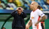 HLV Simeone thẫn thờ nhìn RB Leipzig vào bán kết
