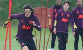 Cavani chưa thể ra mắt M.U, bỏ lỡ trận đấu duyên nợ với PSG