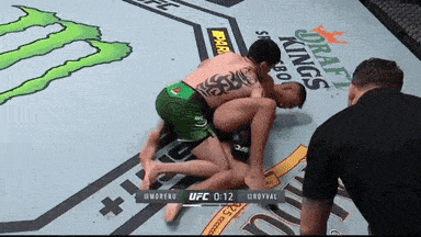 Siêu 'địa chiến', võ sĩ UFC bẻ khớp vai, hạ knock-out đối thủ