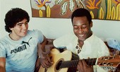 ‘Vua bóng đá’ Pele hẹn Maradona chơi bóng trên thiên đường