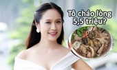 Diễn viên Thanh Thúy xót ví vì tô cháo lòng giá 5,5 triệu đồng