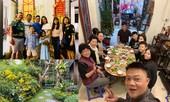 Sao Việt 30 Tết: BTV Quang Minh ăn tất niên 'theo hiến pháp và pháp luật'