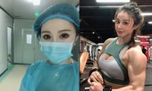 Hình thể như lực sĩ của nữ y tá Trung Quốc tham gia chống Covid -19