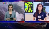 BTV thời tiết Xuân Anh chia sẻ 2 ngày 'trực chiến' bão số 9 với 30 lần lên sóng