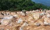 Tìm thấy 4 thi thể trong vụ sạt lở núi giữa rừng Phong Nha - Kẻ Bàng