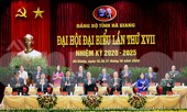 Bầu Đoàn Chủ tịch điều hành đại hội Đảng bộ Hà Giang