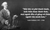 Kỳ 25: Triết gia Carlo Goldoni và tinh thần thời đại khởi xướng từ quán cà phê