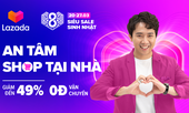 Lazada triển khai chiến dịch 'an tâm mua sắm tại nhà' với mô hình '3 chủ động'