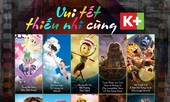 Tết thiếu nhi xem hoạt hình trên K+