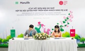 Manulife Việt Nam và cộng đồng bầu mở ra giải pháp mới cho mẹ và bé