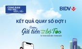 BIDV công bố kết quả trúng thưởng chương trình 'Online gửi tiền, trúng liền bộ Táo'