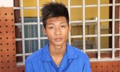 Bắt kẻ đốt xe máy, dùng dao chống người thi hành công vụ